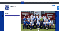 Desktop Screenshot of enfieldfc.co.uk